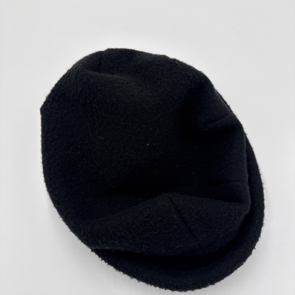 Vintage Kangol Betmar Black Fuzzy Bucket Hat Y2K 90s Streetwear Cozy - Picture 6 of 6